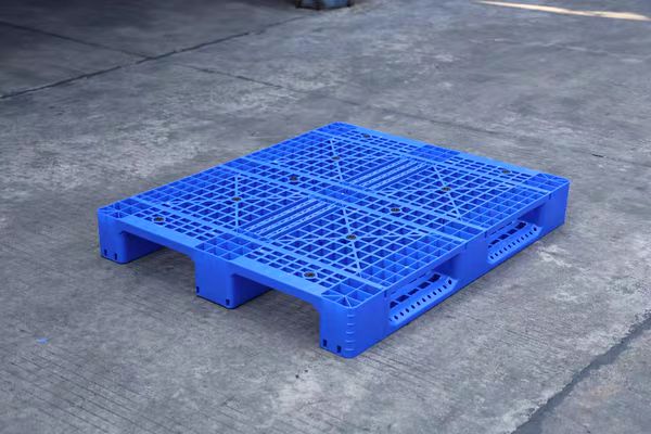 1.2米x1米x15cm塑料托盘叉车地台防潮板垫仓板仓库地脚板加4根铁
