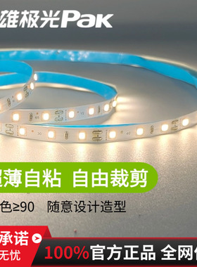 三雄极光led灯带银河SMD低压24v灯带60灯2835装饰氛围灯广告灯箱