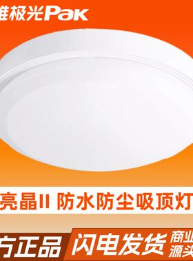 三雄极光led三防吸顶灯亮晶2商铺