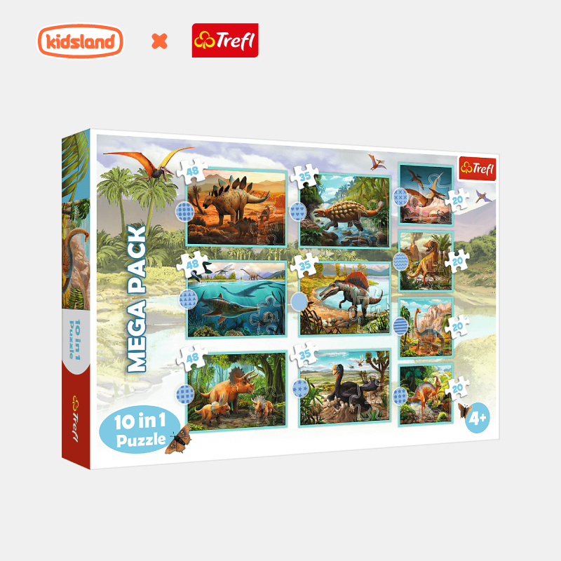 凯知乐Tref恐龙系列儿童拼图