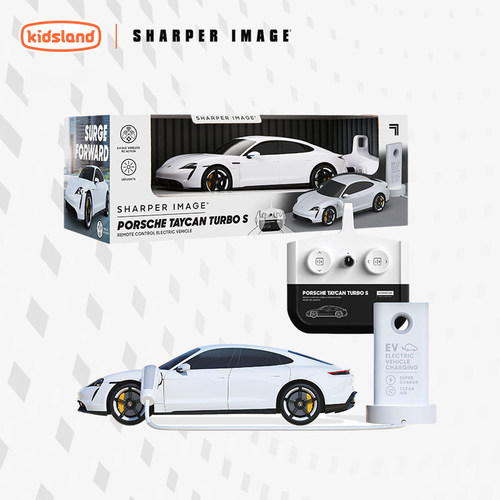 sharperimage保时捷电车遥控车