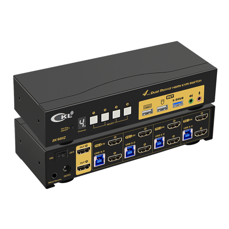 ckl数码显示8k60hz四进二出