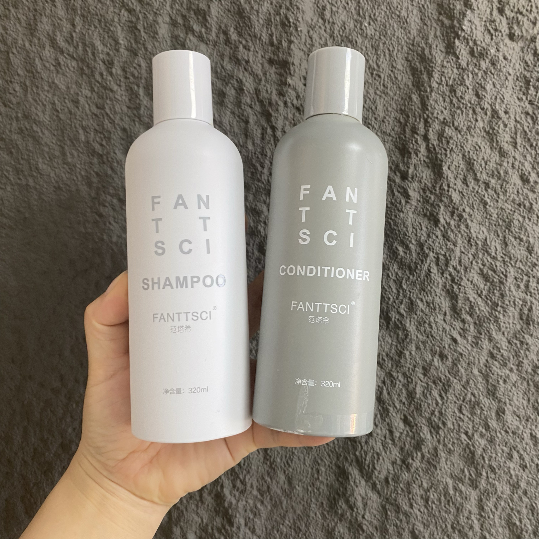 好好闻~蓝风铃香呵护头皮轻柔洗发水320ml护发素320ml