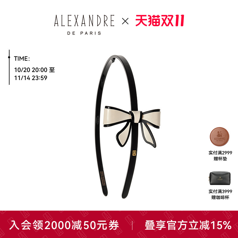 明星同款蝴蝶结发箍优雅