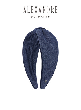 明星同款ALEXANDRE DE PARIS巴黎亚历山大jeans复古发箍头箍