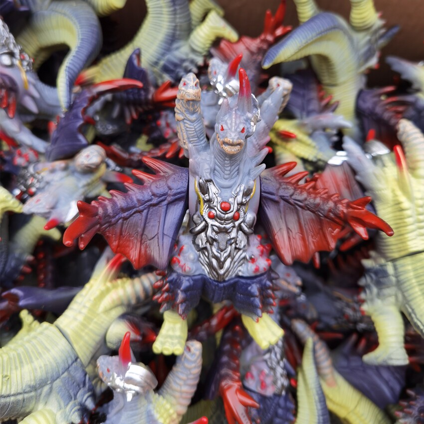 软胶怪兽 泽塔奥特曼tv剧boss 歼灭机甲兽德斯特鲁多斯 儿童礼物