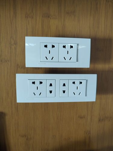 西门子开关插座灵致118系列十孔十二孔墙壁电源面板暗装