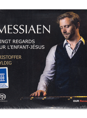 现货包邮 MESSIAEN VINGT REGARDSSUR L'ENFANT-JESUS KRISTOFFERHYLDIG  CD 随机送音响技术一本 原装进口
