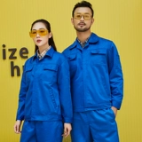 Мужской осенний комбинезон, износостойкий лонгслив, униформа