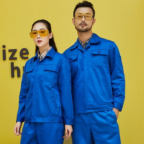 Мужской осенний комбинезон, износостойкий лонгслив, униформа