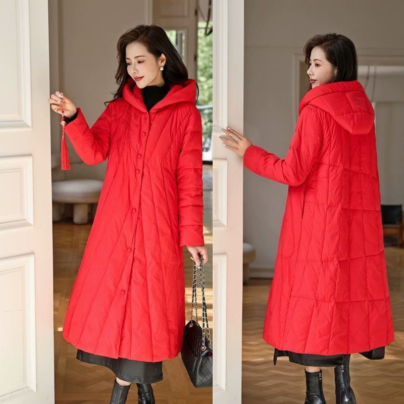 刺绣盘扣中国民族风羽绒服女中长款长过膝到脚踝2025新款大码连帽,女装/女士精品,羽绒服,淘宝优惠券,粉丝福利购,淘宝优惠卷