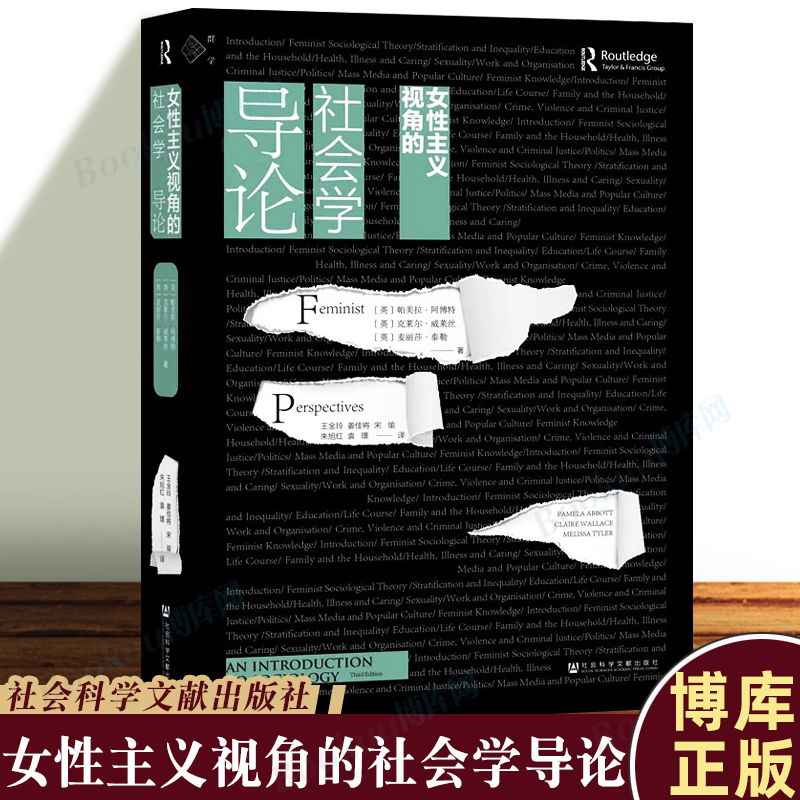 女性主义视角的社会学导论帕美拉·等著群学丛书女性主义与社会学的想象力女性主义社会学理论书籍社会科学文献出版社-封面