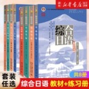 综合日语全套修订版 北大版 第三版 教程大学日语日本语教材文法类书籍 4第一二三四册综合日语教程 教材练习册学习手册