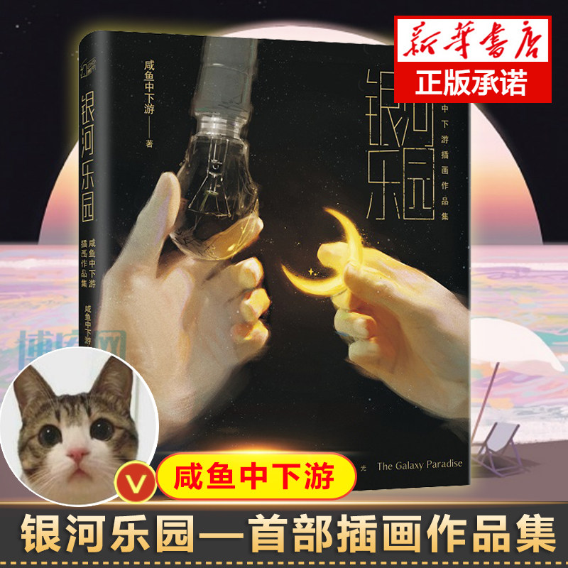 银河乐园咸鱼中下游首部插画作品集 画册设定集 插画教程绘画技法素材