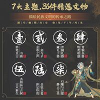 National Treasure of Artifacts, Humanoid Design Art Atlas, Collection of Illustrations for Cultural Relics and Treasures, National Treasure Archives, Personification Animation Album, Game and Animation Character Design, Original artist, Cultural Relics Atlas, Comic Character Painting thumbnail 4