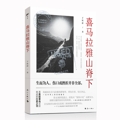 喜马拉雅山脊下 于轶群著 三条叙事线交织而成的行思之书 坦然面对死亡/孤独/悲伤/挫折/自负/愤怒 博库网