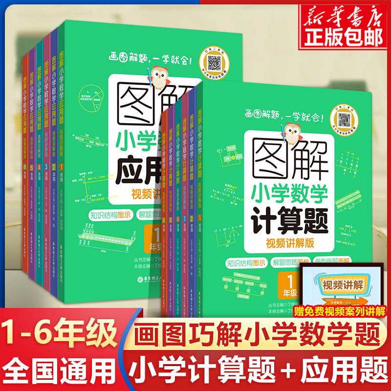 图解小学数学计算应用题1-6年级
