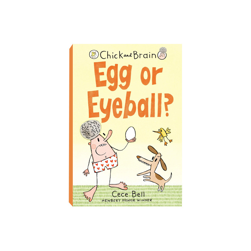 Chick and Brain: Egg or Eyeball? 小鸡和大脑 鸡蛋还是眼球 英文原版书籍 儿童英语绘本1到3岁到6岁幼儿园图画故事书小说正版