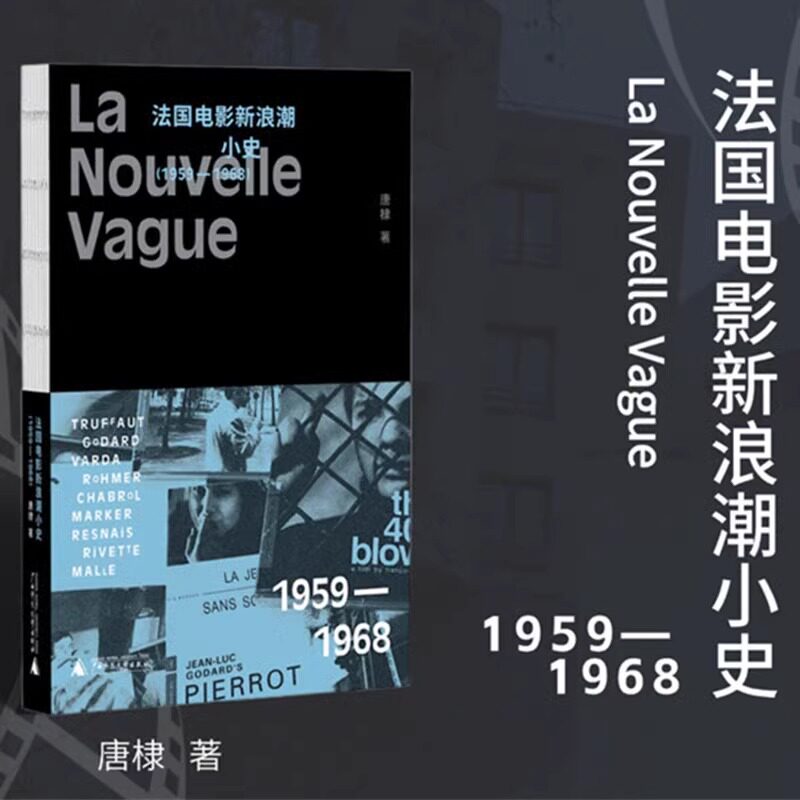 法国电影新浪潮小史(1959-1968) 深入20世纪电影革命运动 新浪潮历史脉络剖析特吕弗戈达尔大师等经典作品文化冲击 影视历史书籍图片