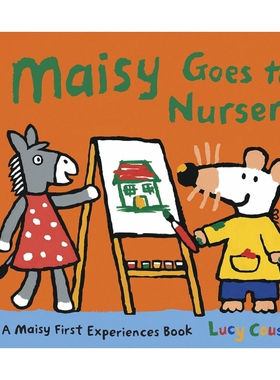 Maisy Goes To Nursery  梅西去幼儿园 小鼠波波英文原版书籍 正版儿童早教启蒙英语绘本读物激发想象力益智图画书故事书性格培养