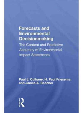 TF Forecasts And Environmental Decision Making 博库网