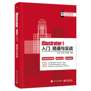 Illustrator 中文版入门、精通与实战 刘莹,王红蕾,王德超 Illustrator软件教程 图像图形处理插画绘制海报制作设计书
