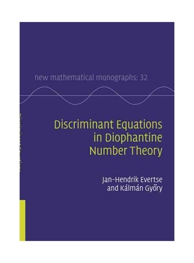 Discriminant Equations in Diophantine Number Theory 博库网