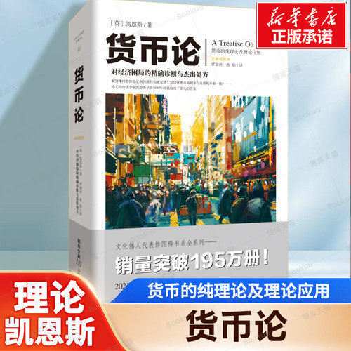 文化伟人代表作图释书系列：货币论 凯恩斯 著 对经济困局的精确诊断与杰出处方 如何稳定物价 货币理论和货币政策 分析研究