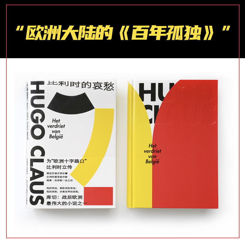 比利时的哀愁 雨果代表之作欧洲大陆的《百年孤独》战后欧洲 伟大的小说之一外国文学小说书籍正版包邮译林出版社