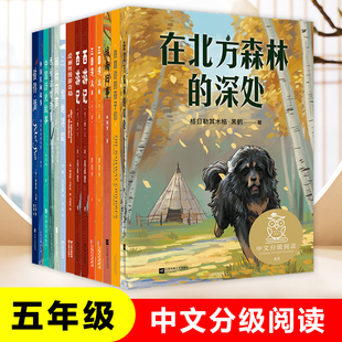 小学语文中文分级阅读K5/五年级课外书小学生课外阅读书籍城南旧事柳林风声铁路边的孩子们西顿动物故事雪地寻踪中国历史故事民间
