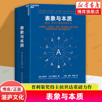 表象与本质 类比思考之源和思维之火 《集异璧》作者 普利策奖得主侯世达重磅力作 认知科学心理学探析思考的本质湛庐 博库正版