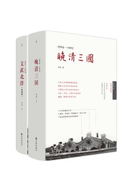套装 李洁作品 2册 文武北洋 晚清三国 书 历史