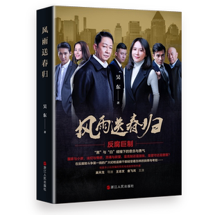 风雨送春归 吴东著 王志文/俞飞鸿主演同名电视原著官场小说 一部以反腐倡廉为主题的长篇小说 狂飙同类书籍畅销 新华正版