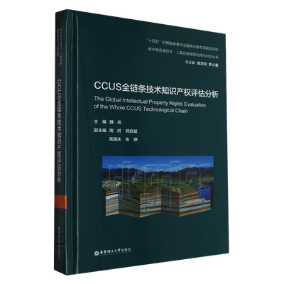 CCUS全链条技术知识产权评估分析(精)/碳中和负碳技术二氧化碳地质利用与封存丛书 博库网