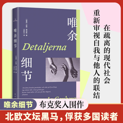 唯余细节 伊娅.根伯格著 《纽约客》年度好书  24年布克奖入围 席卷30国 北欧文学黑马 活在丰盈的细节里外国小说书籍 新经典