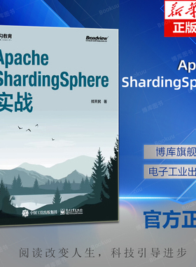 Apache ShardingSphere实战 Java服务器端开发 Java EE常见技术书籍 ShardingSphere基本架构设计应用解决方案