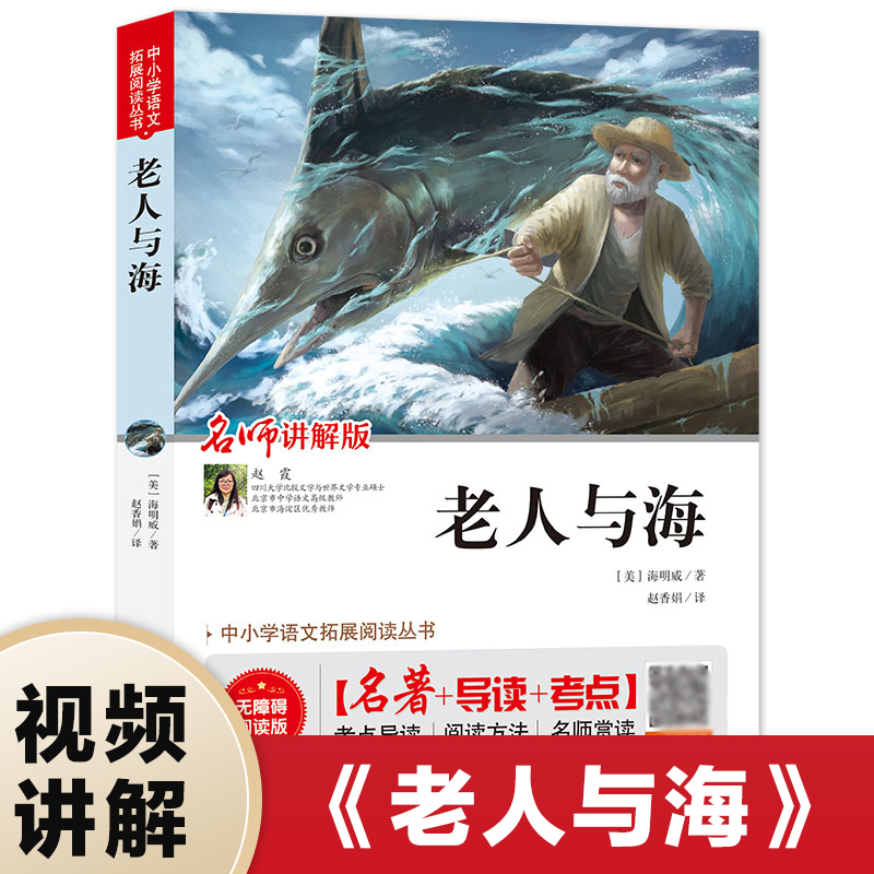 老人与海名师讲解无障碍阅读