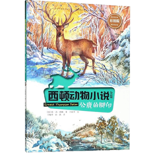 公鹿的脚印(彩绘版)/西顿动物小说全集 博库网(加)欧·汤·西顿新华书店小学生课外读物