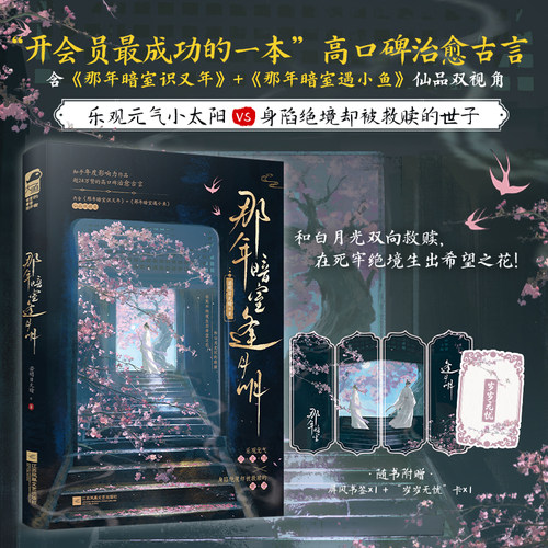 【特签】那年暗室逢月明小说实体书 若明日天晴著 乐观元气小太阳VS身陷绝境却被救赎的世子 穿书救赎古言小说