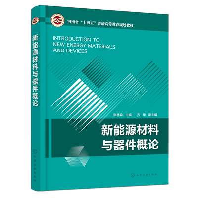 新能源材料与器件概论 新能源科学基础 电化学储能基础 锂离子电池 电化学电容器 新型化学电源 新能源氢能材料化学等专业应用教材