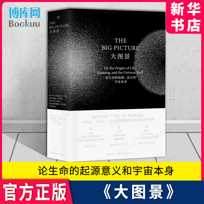 大图景 论生命的起源意义和宇宙本身 肖恩卡洛尔著 The Big Picture 从天文学物理学化学生物学哲学思考世界的本质