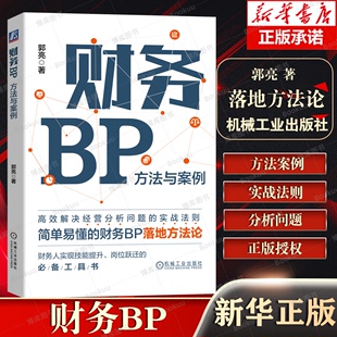 财务BP落地方法论 财务BP 财务人实现技能提升岗位跃迁工具书机工社 工作流程和步骤 郭亮 简单易懂 360度呈现财务BP 方法与案例