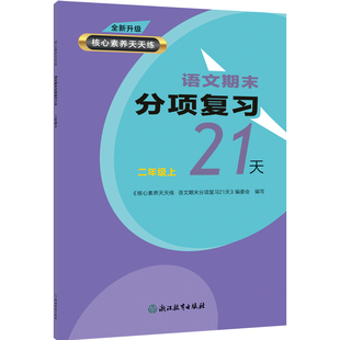 核心素养天天练 语文期末分项复习21天 二年级上 博库网