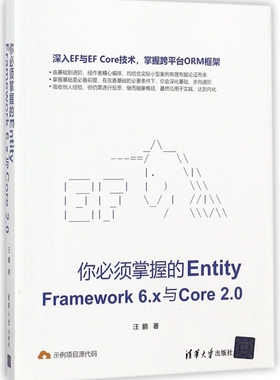 你必须掌握的Entity Framework6.x与Core2.0 汪鹏 著 正版书籍   博库网