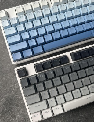 高特静音否是有渐变蓝色灰色