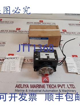 原装供应Ashcroft B424V XFM 压力控制开关 200PSI 15A 125/250/4