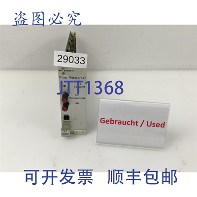 原装供应Rexroth VT 2000 S 44 Prop. 18710 卡放大器