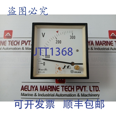 原装供应CELSA 0-300V 电压表