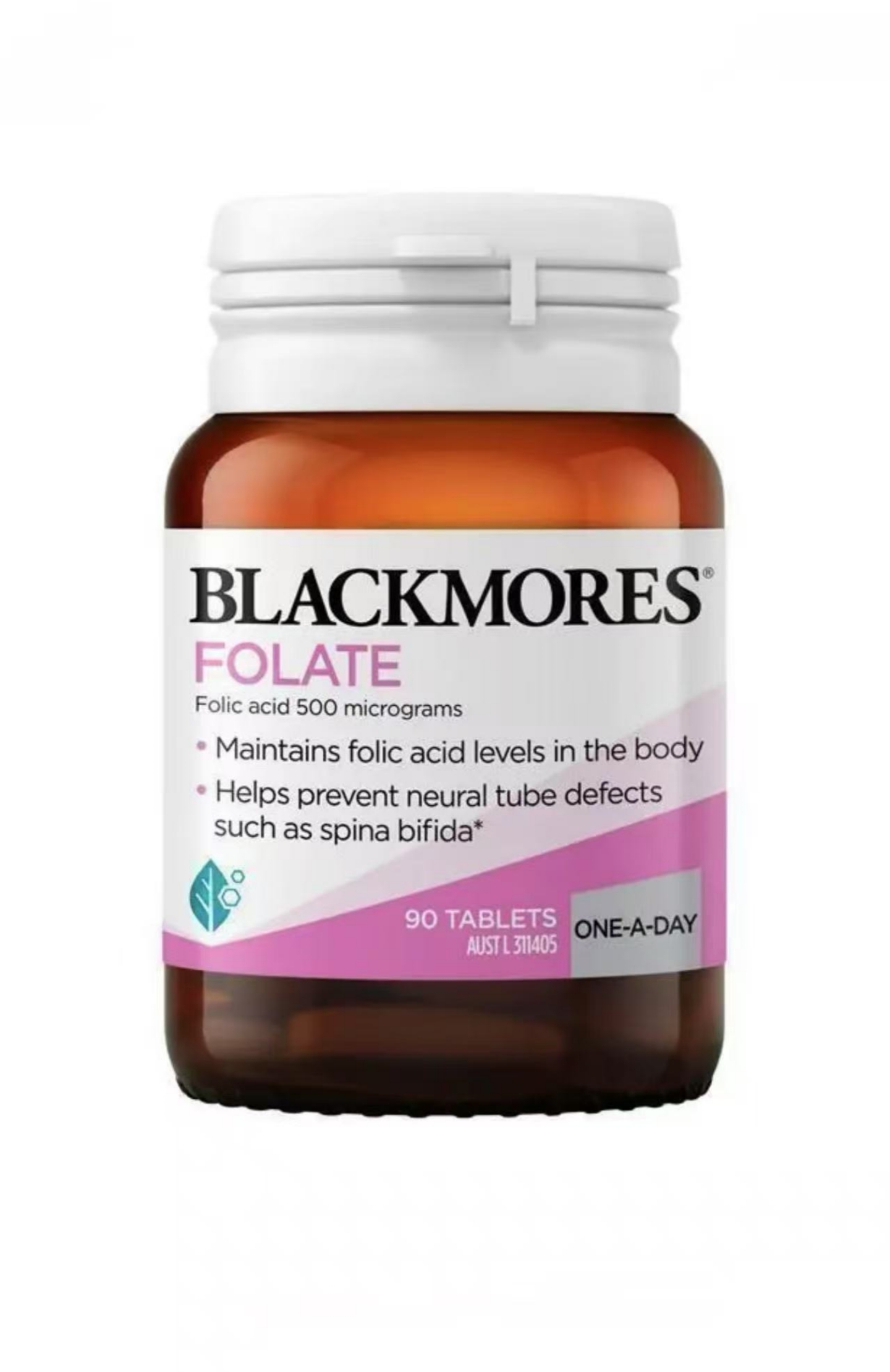 澳洲成人叶酸片90粒悉尼直邮