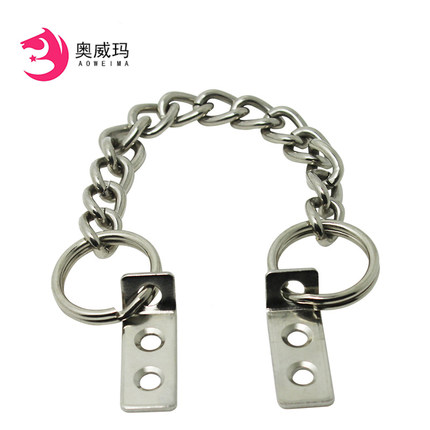 大号铁钮链展柜挂链防盗链手机柜链条柜台挂链下翻门安全链